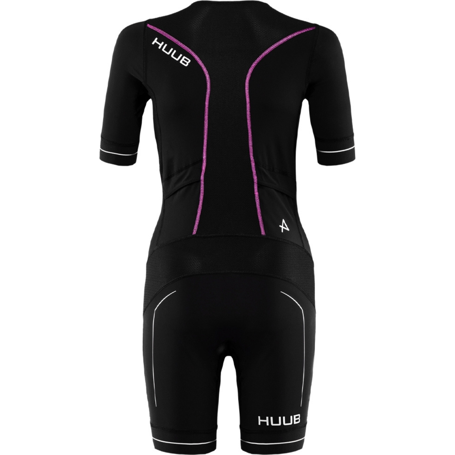 2025 Huub Womens Aura Long Course Tri Suit AURLCS - Black / Purple